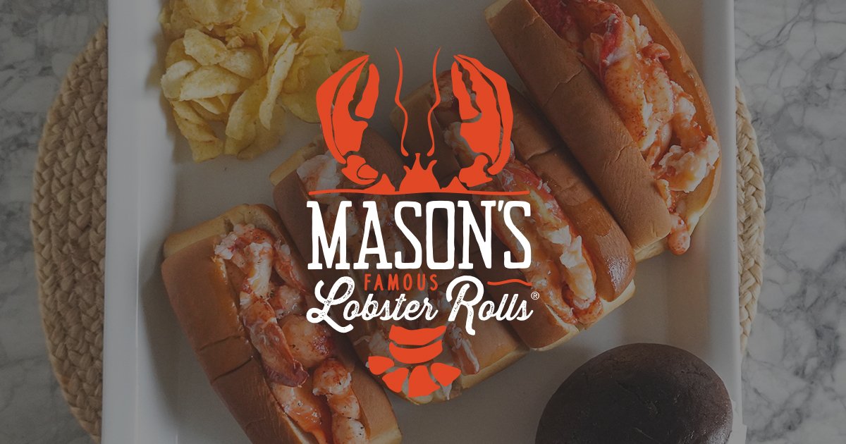 Fresh Maine Lobster Roll Kit – 4 Pack – Mason's Famous Lobsters