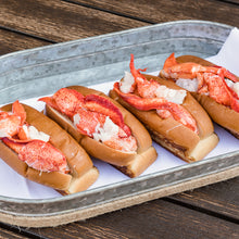 Load image into Gallery viewer, 4 pack of prepared lobster rolls
