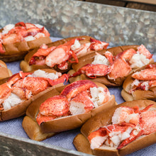 Load image into Gallery viewer, 8 pack kit of fresh Maine lobster rolls
