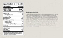 Load image into Gallery viewer, Lobster roll bun nutrition facts and ingredients

