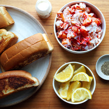 Load image into Gallery viewer, 8 pack kit of lobster roll ingredients
